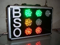 BSO野球・ソフトボール新型BSO操作表示板 無線操作440Mhz帯
